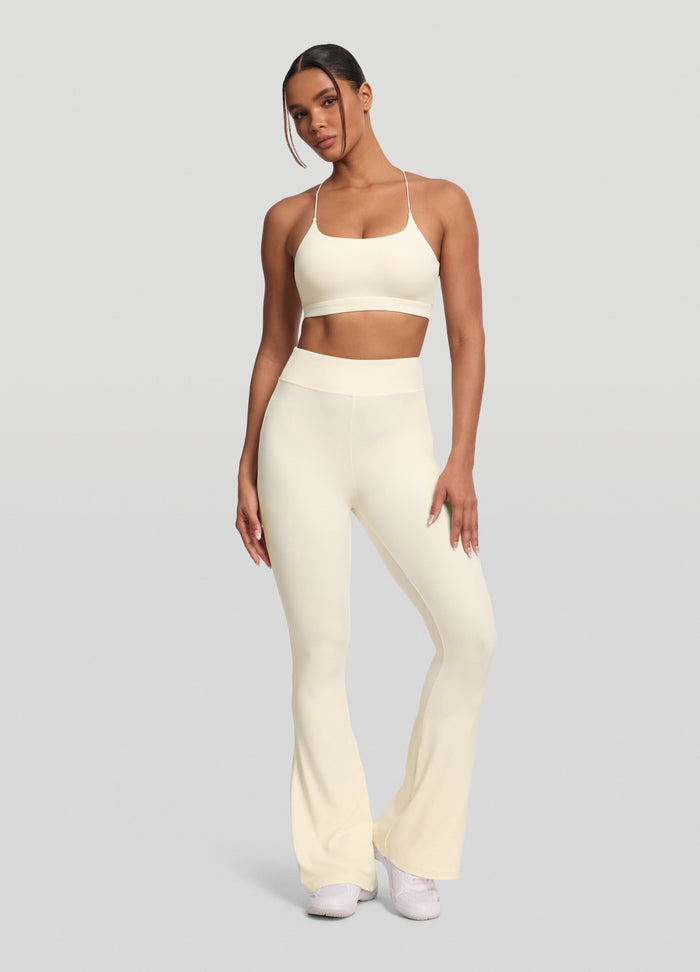 High-Waisted Flared Leggings