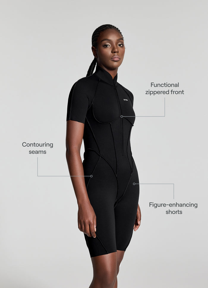 Sleek Shorts Catsuit